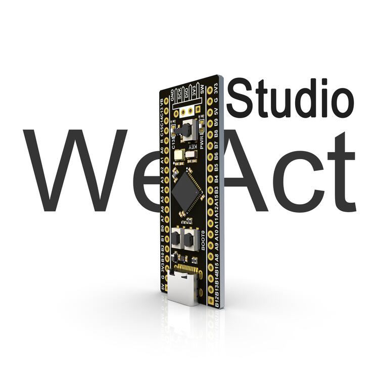 WeAct Studio Black Pill V3.0 (F401CC)!