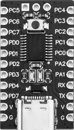 WCH CH32V003F4P6 Development Board!