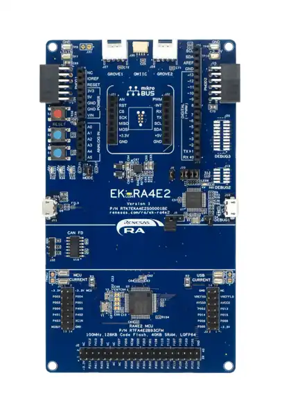 Renesas EK-RA4E2!