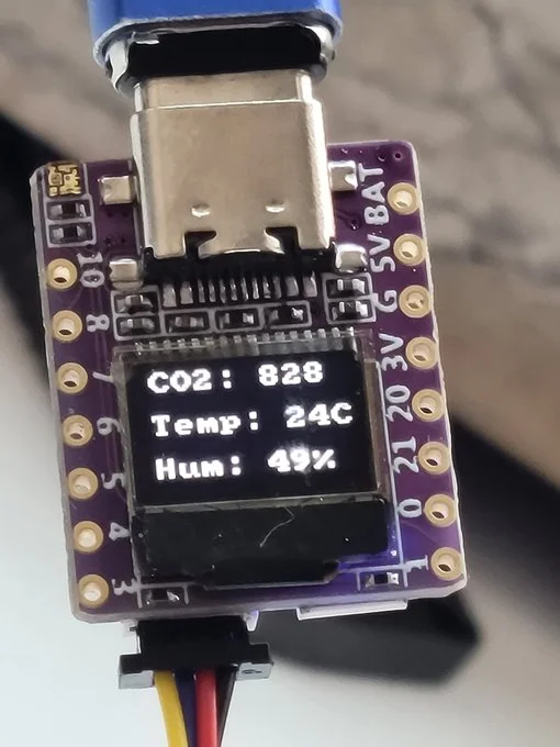 ESP32C3 0.42 OLED!