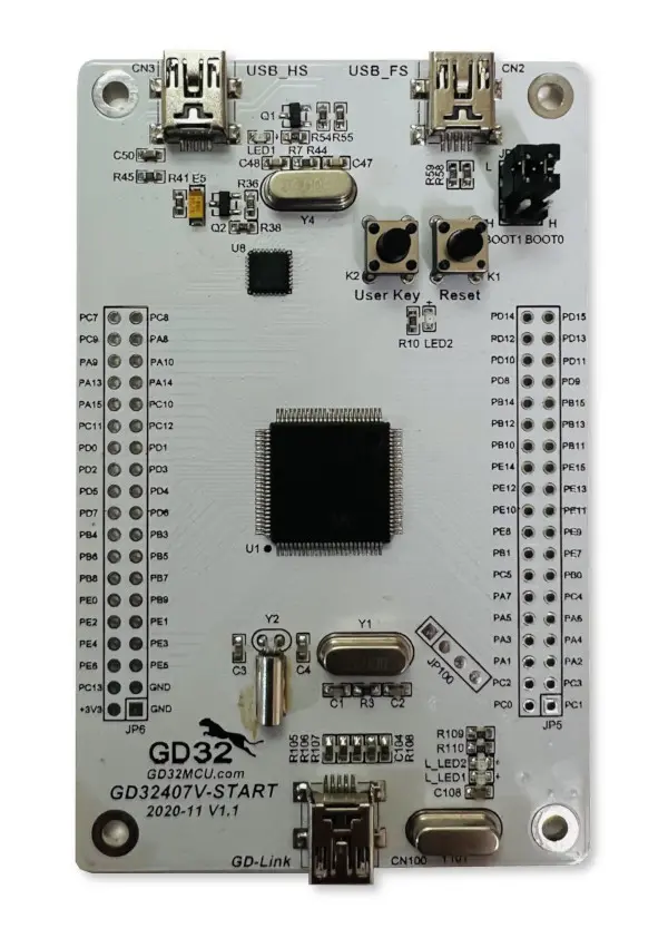 GigaDevice GD32F407V-START!