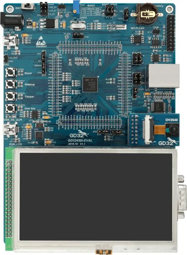 GigaDevice GD32F450I-EVAL!