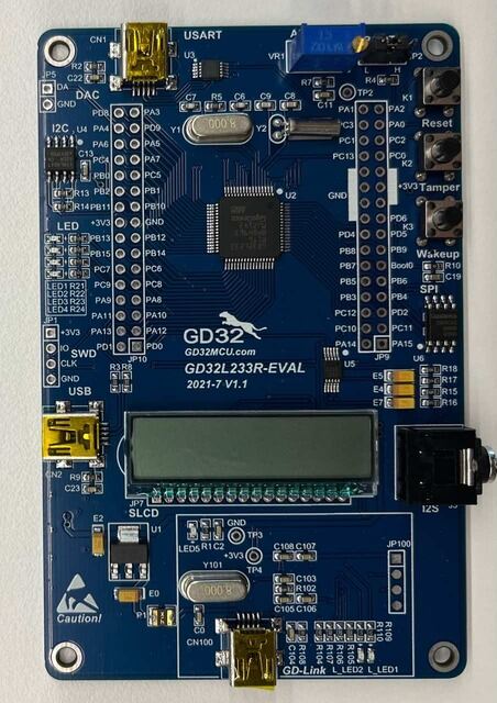 GigaDevice GD32L233R Evaluation Kit!