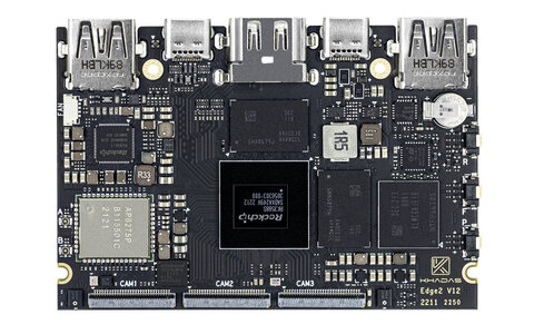 Khadas Edge2 (single core, non SMP)!