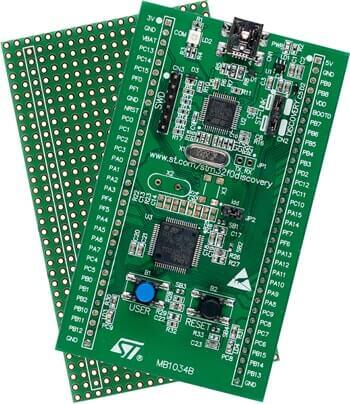 ST STM32F0 Discovery!