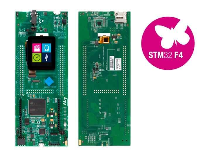 ST STM32F412G Discovery!