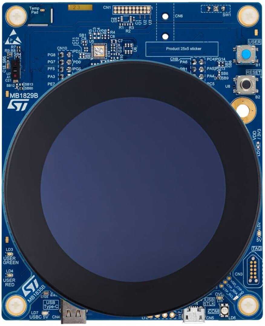 ST STM32U5A9J-DK Discovery Kit!