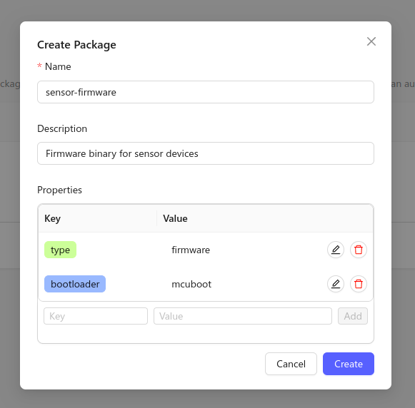 Creating a package